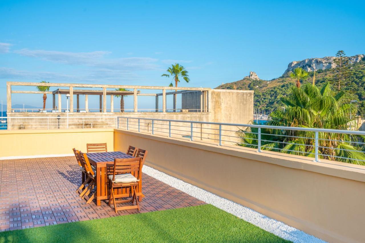 Terrazza Sella Del Diavolo - Vista Mare - Wifi Ac Apartment Cagliari Exterior photo